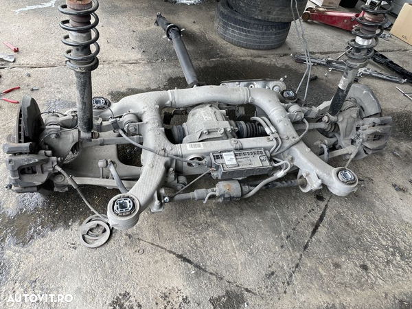 Punte spate bmw F01 F02 grup 281  750xd cardan planetare modul frana de mână Motoras diferențial  raport 2.81 550xd F10 F11 640xd 640d F06 Gran coupe Grand cupe fuzeta planetara spate planetare brate h brat