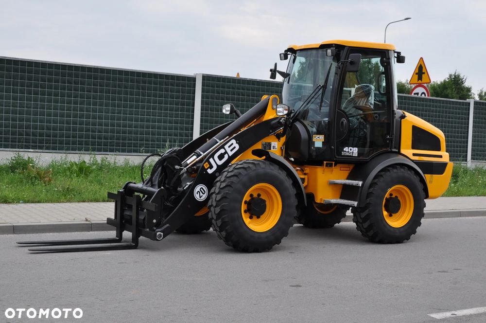 JCB WLS 409 SV FABRYCZNIE NOWA ! DOSTĘPNA OD RĘKI ! WIDŁY DO PALET SZYBKOZŁĄCZE HYDRAULICZNE - 9