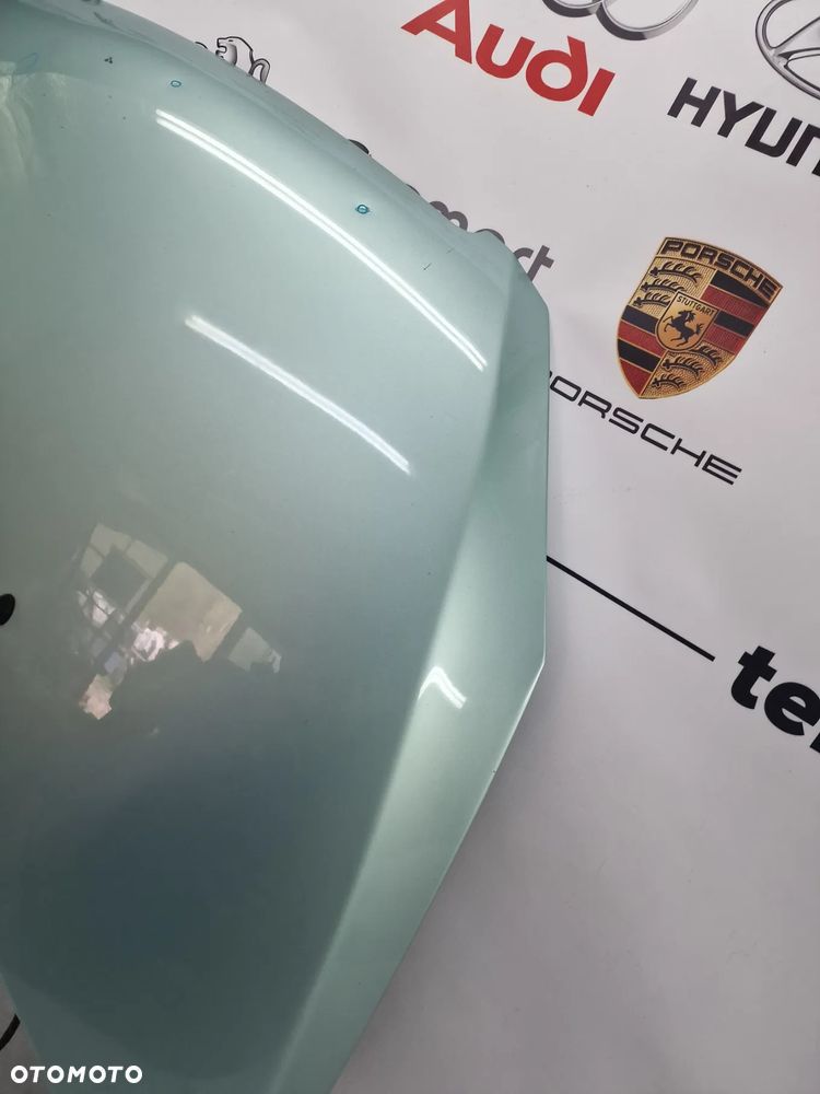 PEUGEOT 307 02- ŁADNA MASKA , KOLOR JASNOZIELONY  , NR AUKCJI NM95 - 8