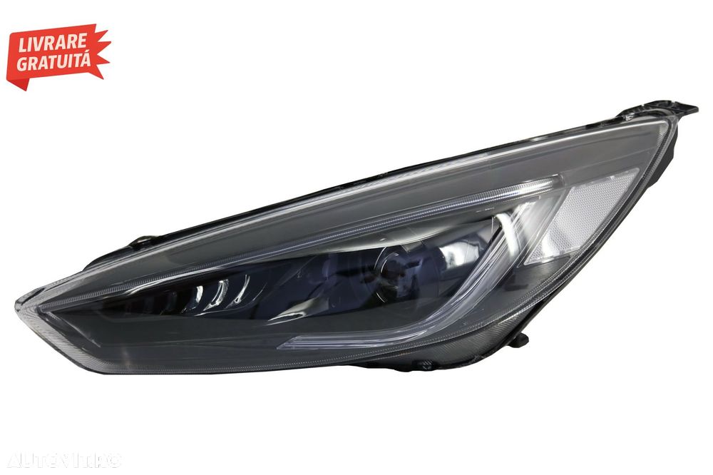 Faruri LED DRL Ford Focus III Mk3 Facelift (2015-2017) Bi-Xenon Design Semnalizare- livrare gratuita - 3