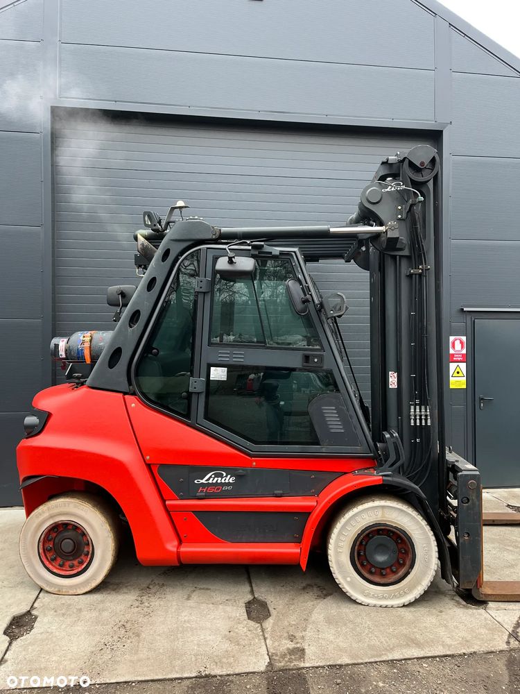 Linde H60T, H60D 396-03 Gaz LPG Kabina Klima Pozycjoner Przesuw boczny - 2