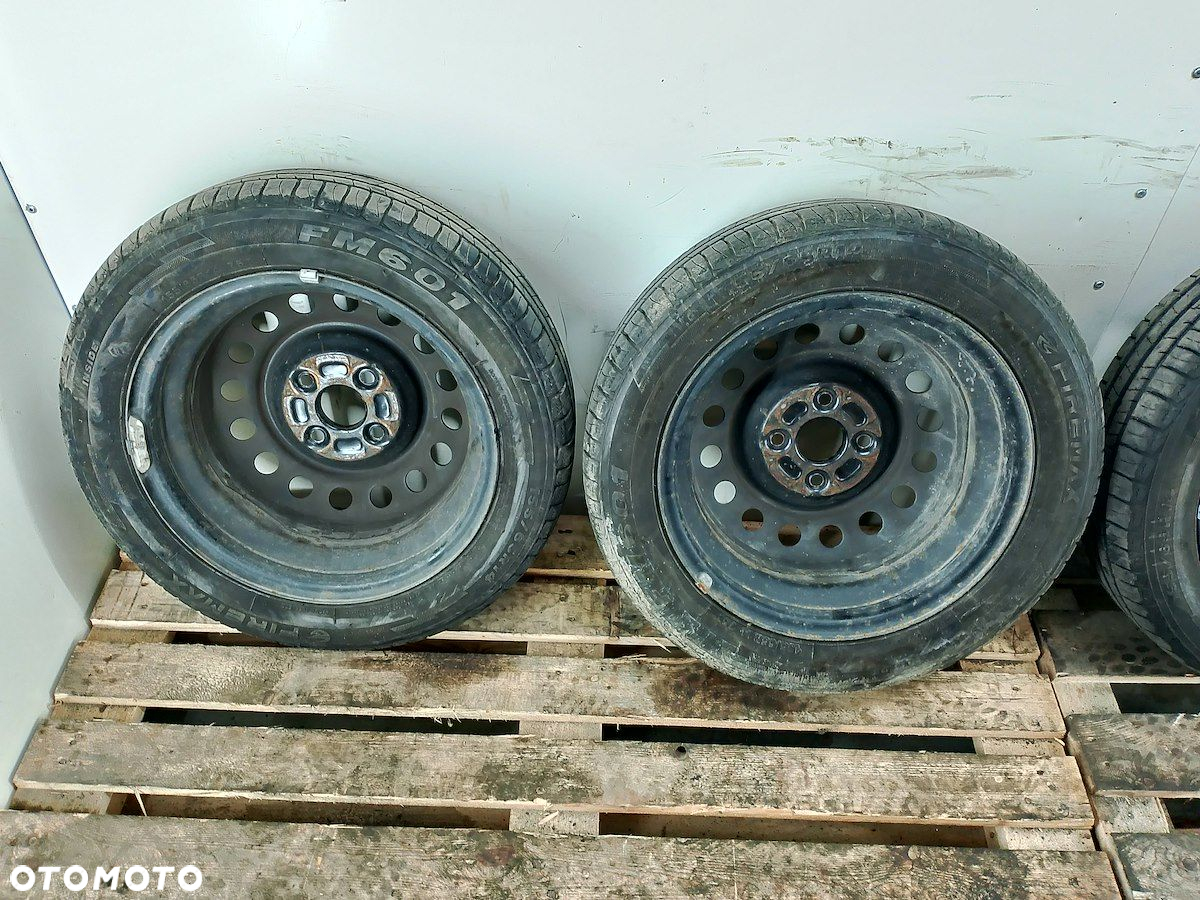 FELGI STALOWE 14 4x100 ET41 KOMPLET Z OPONAMI FIREMAX 155/65R14 - 5