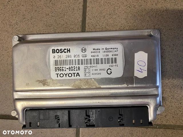 STEROWNIK KOMPUTER SILNIKA TOYOTA YARIS I 1.0 89661-0D210 - 1