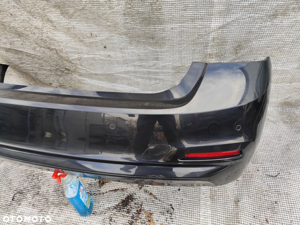 BMW F30 Lift LCI 15-18 Zderzak Tylny Tył Kompletny 4xPDC 475 Sapphire Black - 6