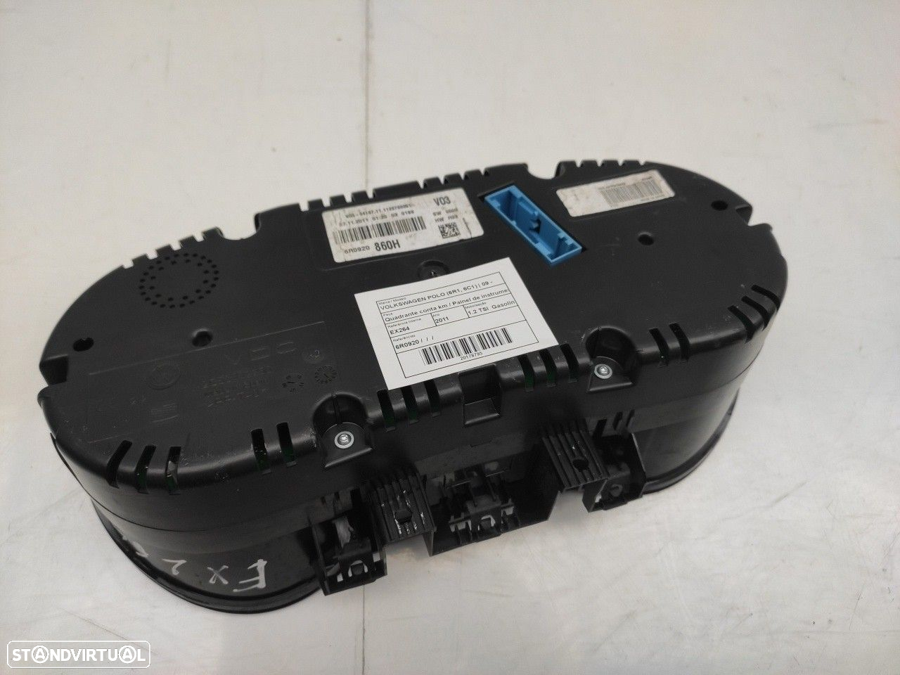 Quadrante / painel de instrumentos VOLKSWAGEN Polo (6R, 6C) - 3