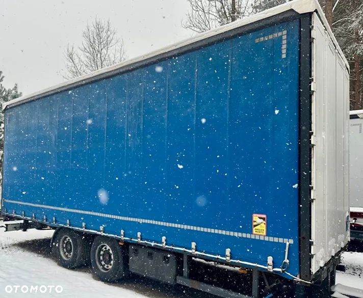 Renault PREMIUM 460DXI 6x2 JUMBO AUTOMAT OŚ PODNOSZONA KLIMA SPOJLERY 2xALUTANK OPONY:80% FIRANKA DŁ:7.40m + PRZYCZEPA TANDEM PANAV OSIE SAF FIRANKA DŁ:8.20m LODÓWKA XENONY EURO 5 EEV 2012r ZESTAW PRZESTRZENNY PRZEJAZDOWY NOWE TACHO!!! - 7