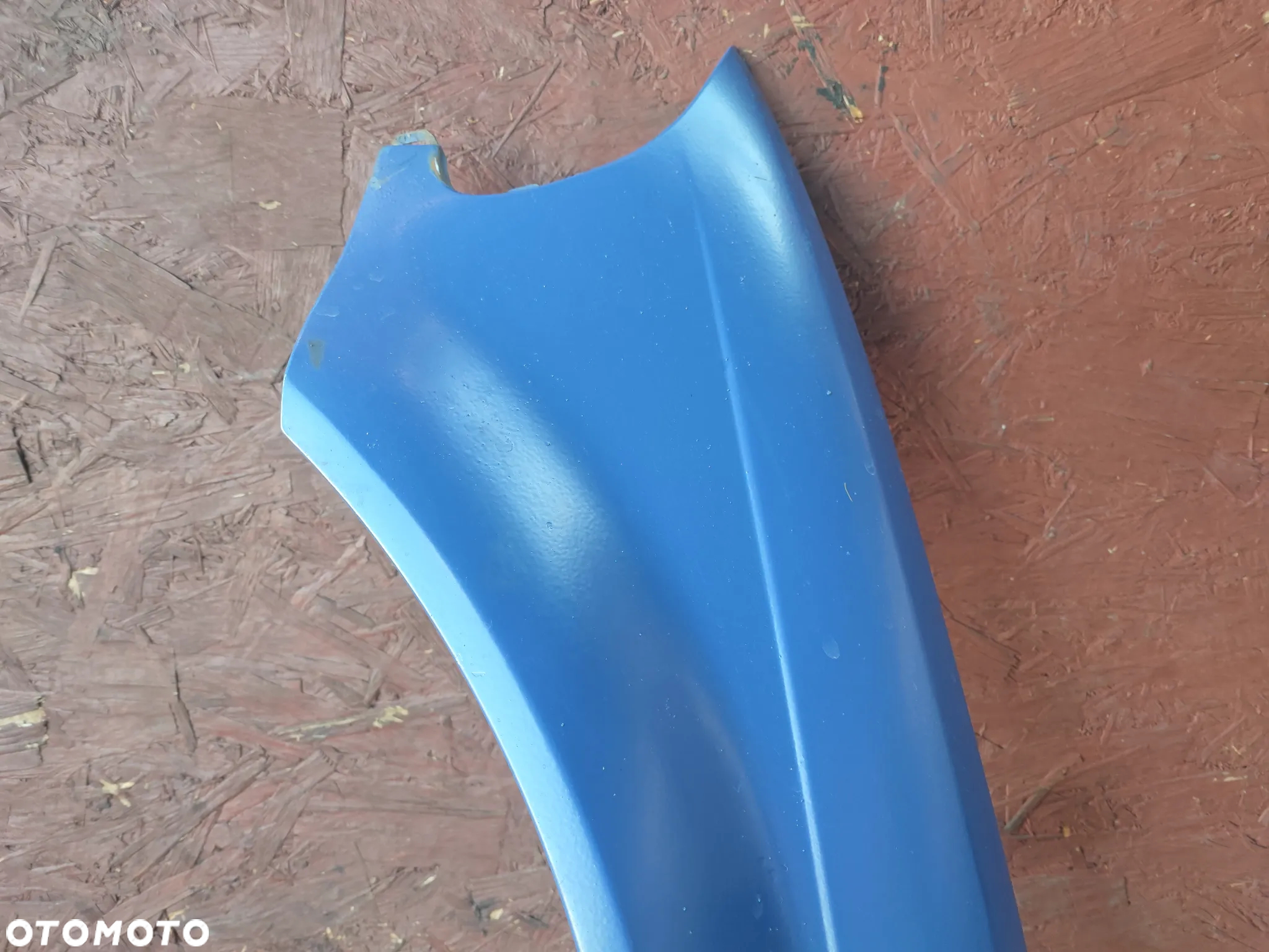 BMW E46 COUPE / CABRIO PRZED-LIFT BŁOTNIK PRZEDNI LEWY PROSTY DRUGI LAKIER O NR. 41 35 8 241 439 OEM W DOBRYM STANIE - 11