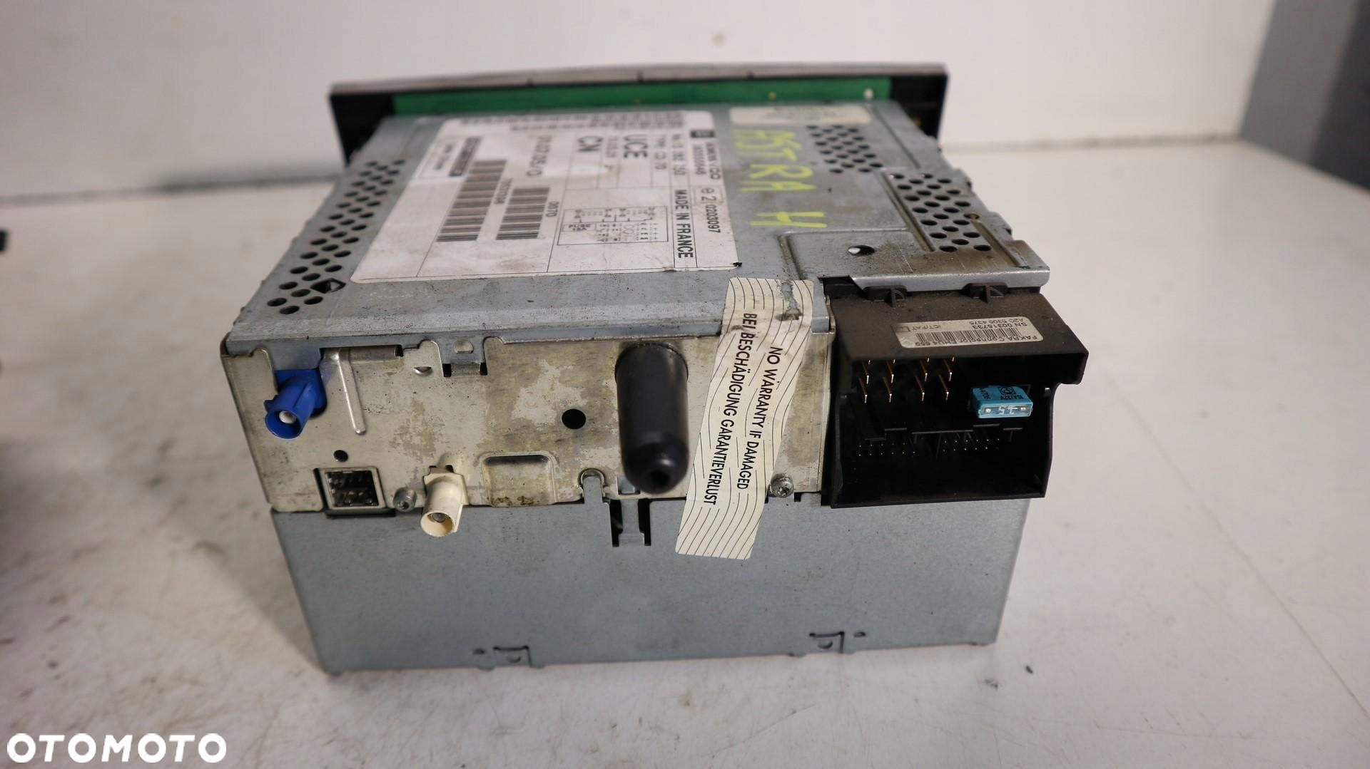RADIO WYŚWIETLACZ ZAFIRA B ASTRA H 1.9 CDTI 383555646 13111166 # - 4