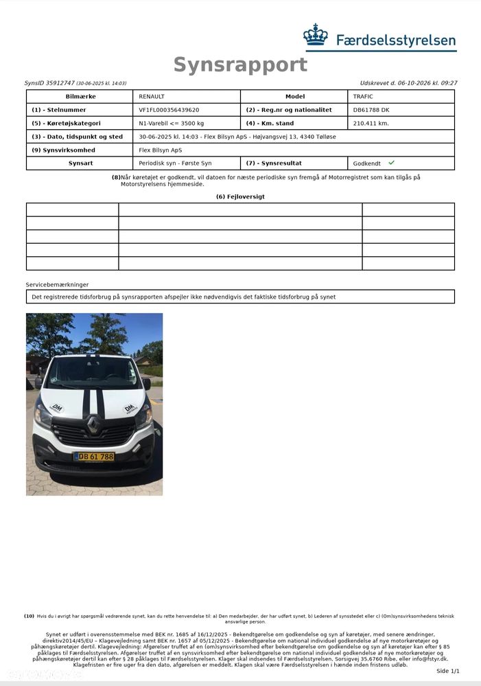 Renault TRAFIC - 35