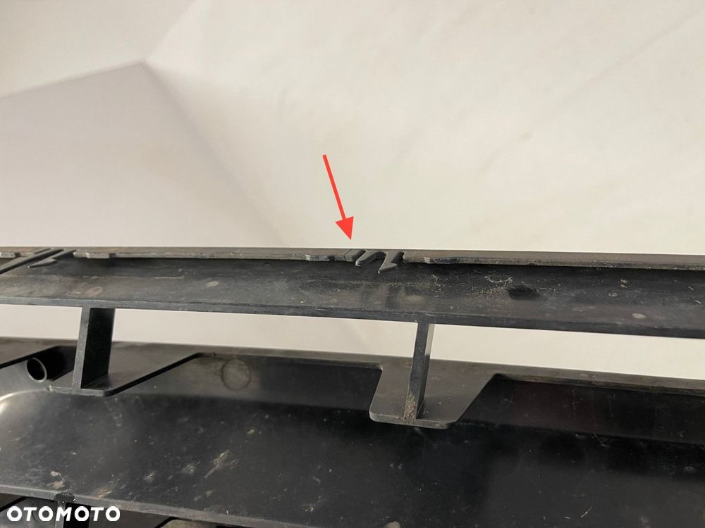 GRILL ATRAPA ZDERZAKA PRZÓD VW T5 LIFT T6 10-15 ORYGINAŁ 7E0853653 - 8
