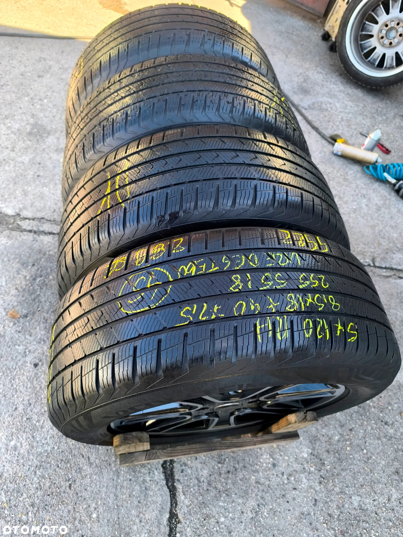 5x120 Felgi Aluminiowe ALUFELGI 18 Koła Całoroczne Wielosezonowe BMW X5 E53 E70 F15 5,5mm Legnica ALU-RAD 255/55 22r. - 22