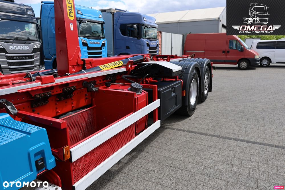 Scania R 450 Hakowiec // Oś skrętna // PALFINGER // Klima postojowa / - 23