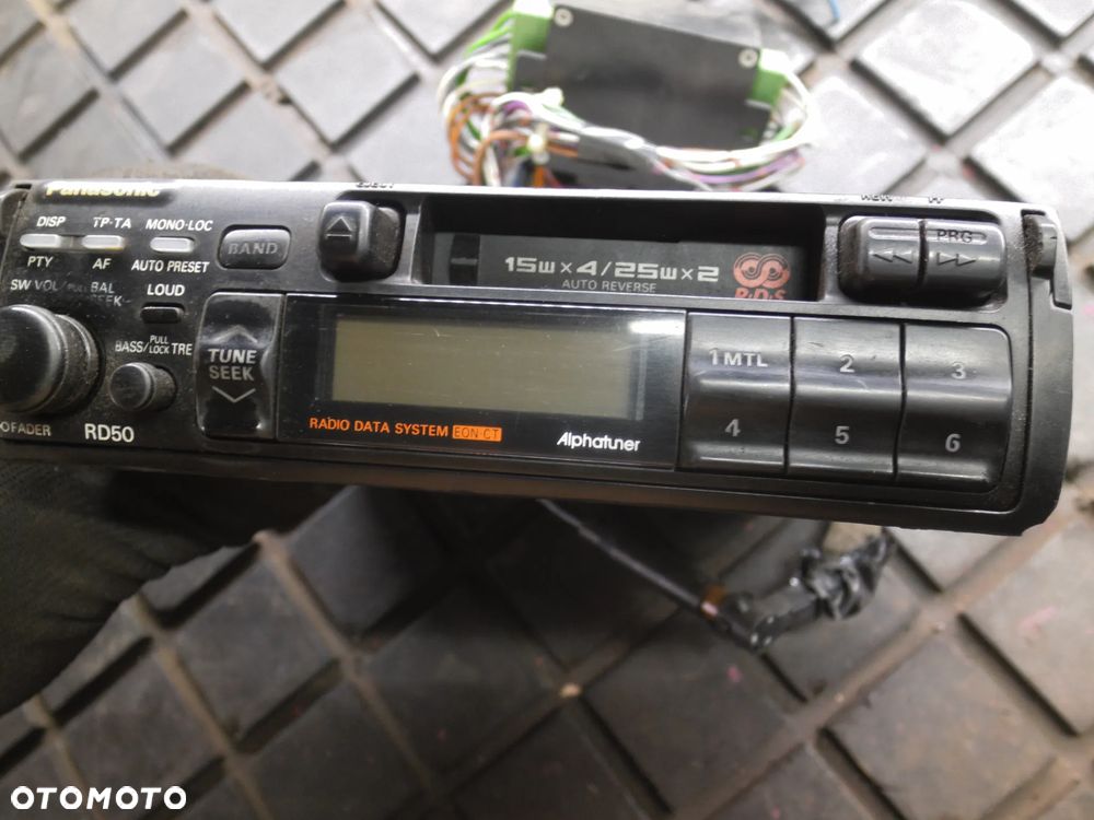 Radio samochodowe Panasonic RD50 KASETOWE KLASYK - 3