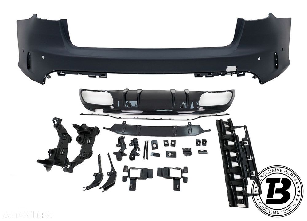 Bara Spate compatibila cu Mercedes C Class S205 AMG 63 Design - 12