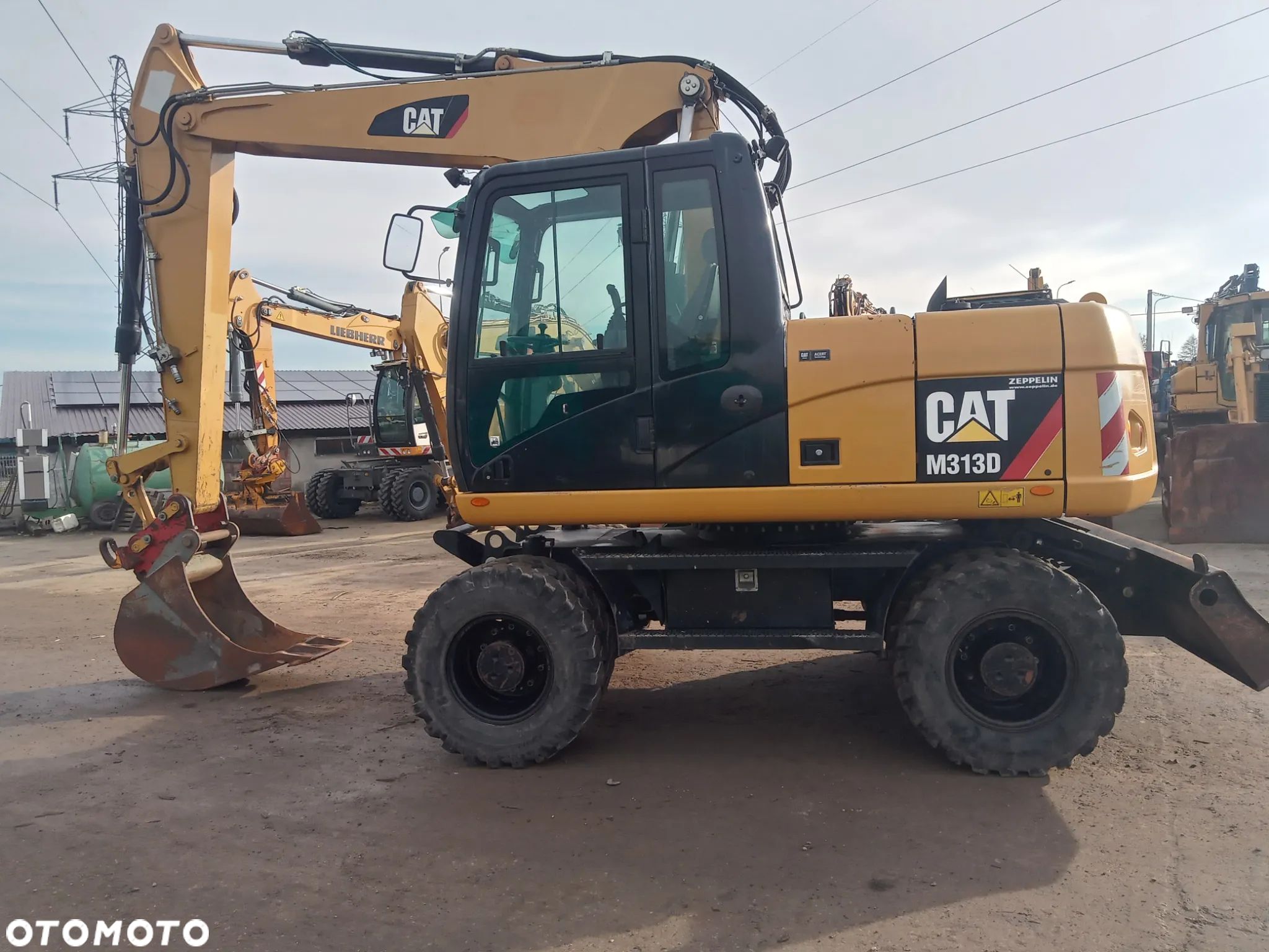 Caterpillar Cat M313D 8218 mtg Bez Edblue i DPF z Niemiec - 1