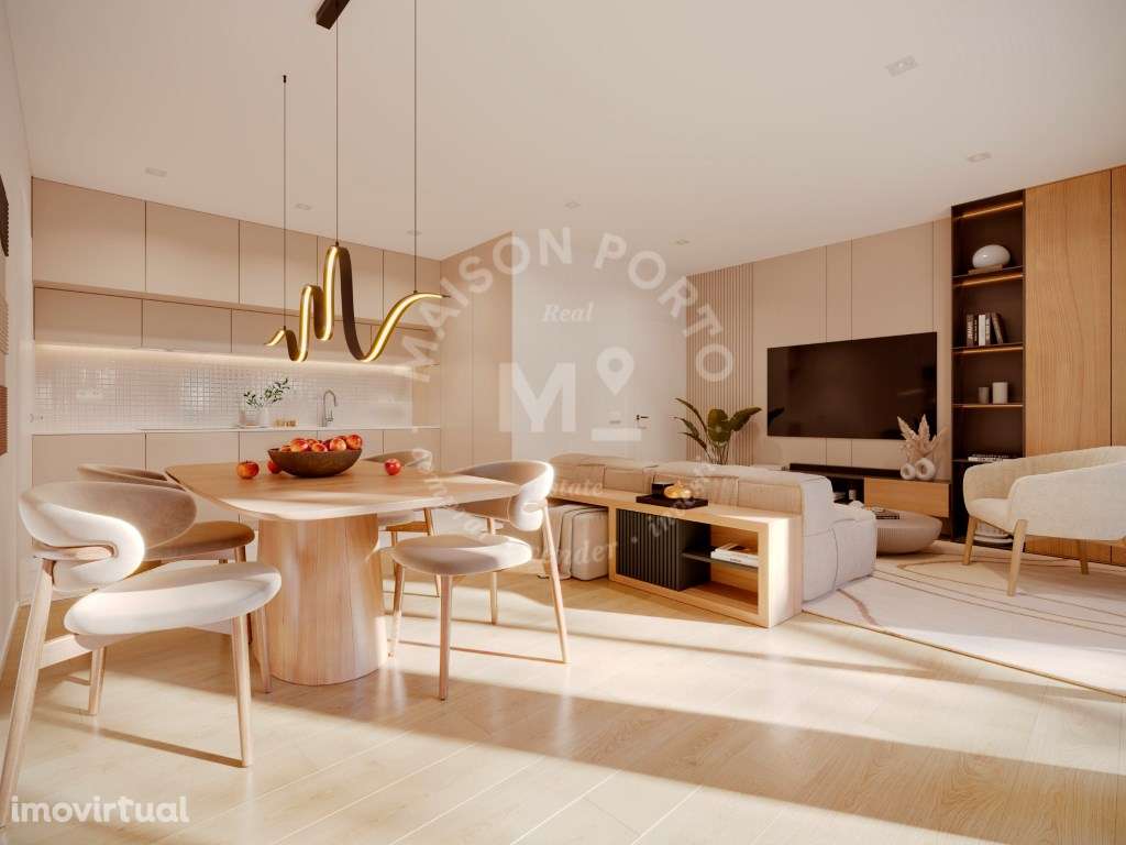 Apartamento T1 com Terraço e Lugar de Estacionamento em Valadares, ... - Grande imagem: 2/10