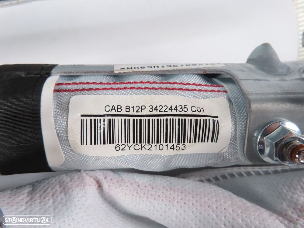 Airbag Cortina Direito Usado / Original NISSAN LEAF (ZE0) 34224435 - 4