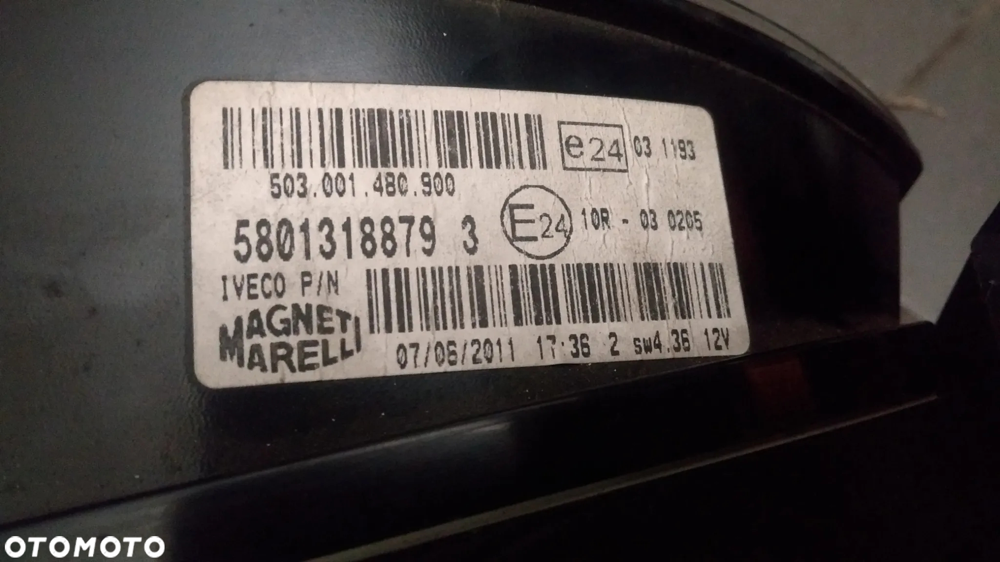 58013188793 Licznik Zegary Iveco Daily IV LIFT 2011-2014 Europa - 5