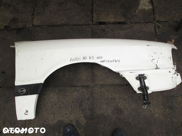 BŁOTNIK AUDI 80 B3 86-91 PRAWY GORSZY STAN - 1