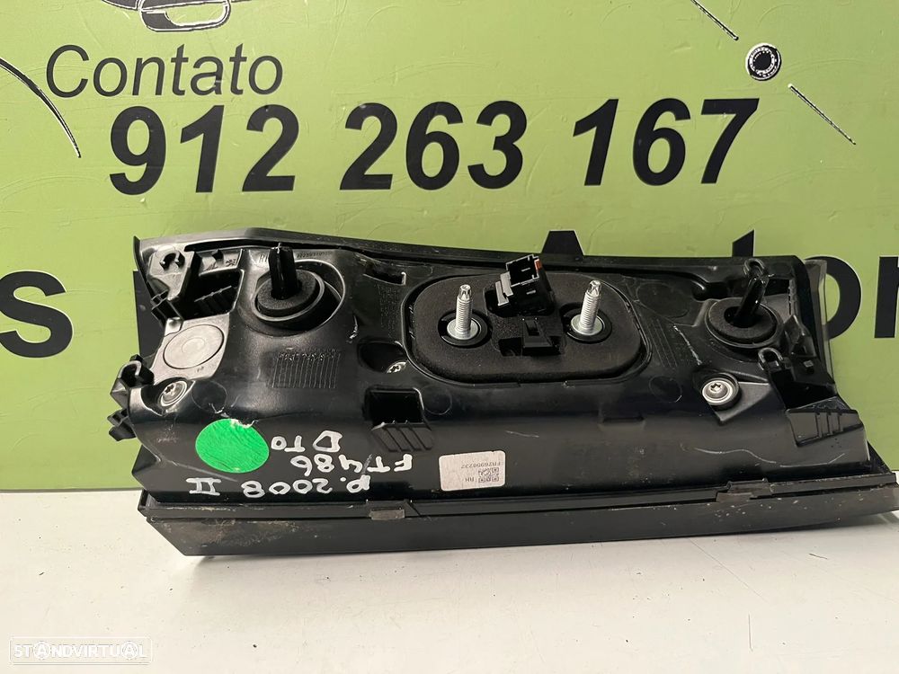 Peugeot 2008 II FAROLIM SPOILER FECHADURA BRAÇO MALA - FT486 - 11