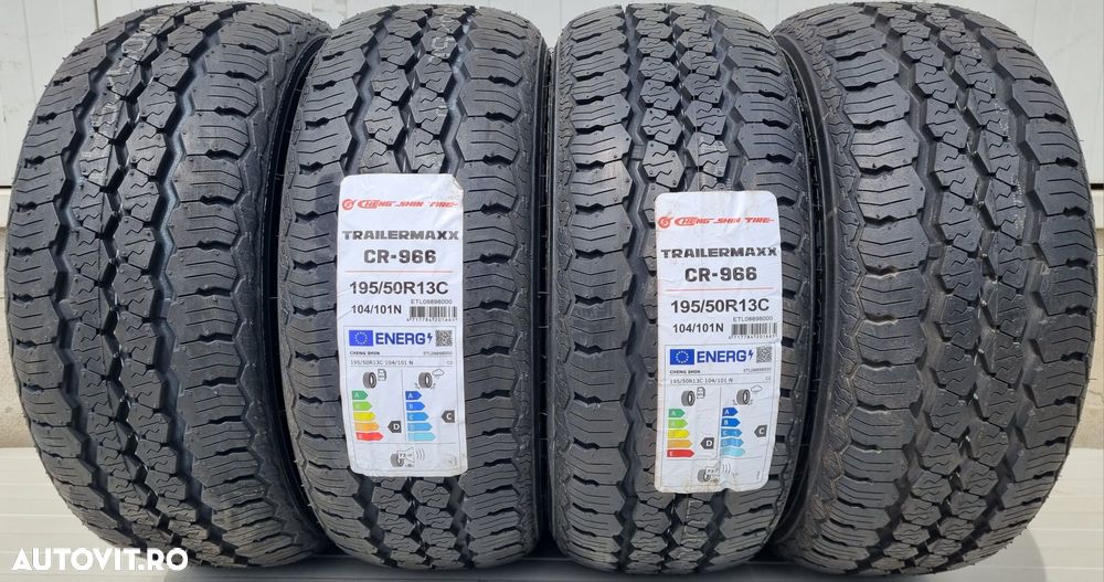 195/50 R13C, 104N, MAXXIS, TrailerMax Anvelope remorca M+S - 1