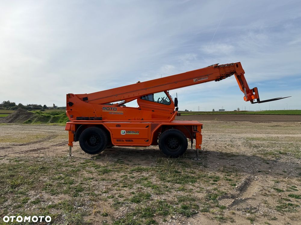 Merlo Roto 40.30 Mcss Kosz Wciągarka Widły - 4
