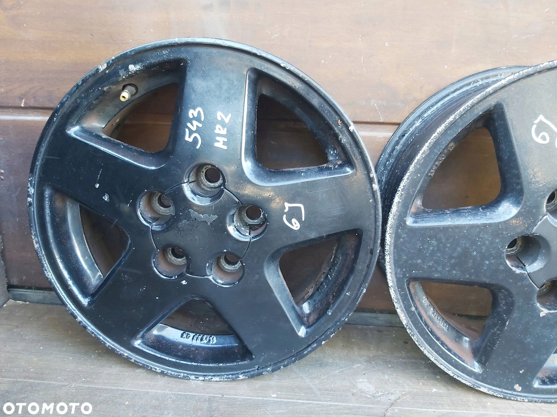 Toyota MR2 SW20 alufelgi 15 5x114,3 oryginał - 2