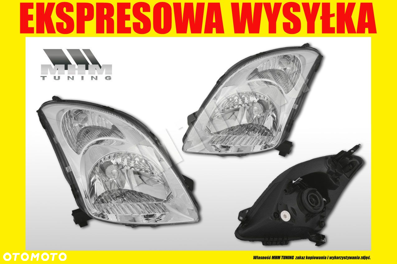 REFLEKTOR LAMPA SUZUKI SWIFT III MK6 2005-2010 R - 2