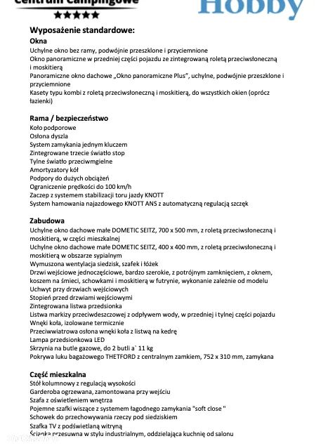 Hobby MAXIA 660 WQM - 18