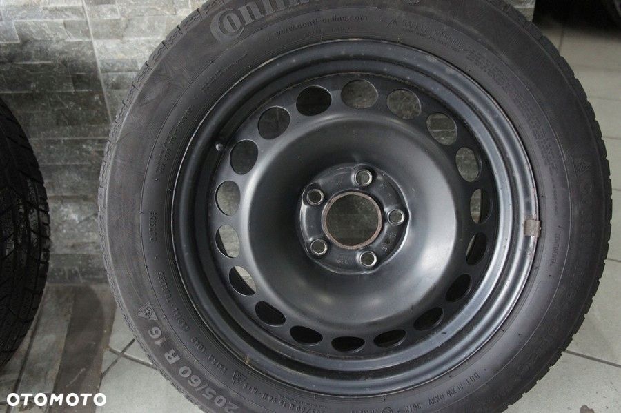 NR 134 Koła Zima Stalowe AUDI A4 , A5 205/60/16 Continental - 6