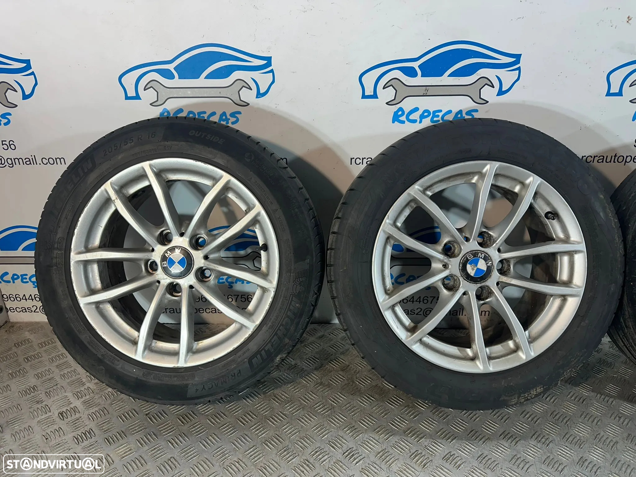 .Conjunto Jantes 16 Originais BMW Style 378 5x120 ET40 7J 6796202 - 6