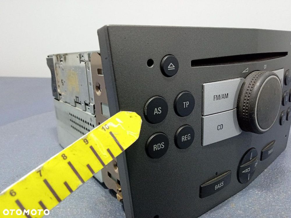 OPEL ASTRA III H RADIO CD30 MP3 WYŚWIETLACZ KOMPLET 13154304 - 8