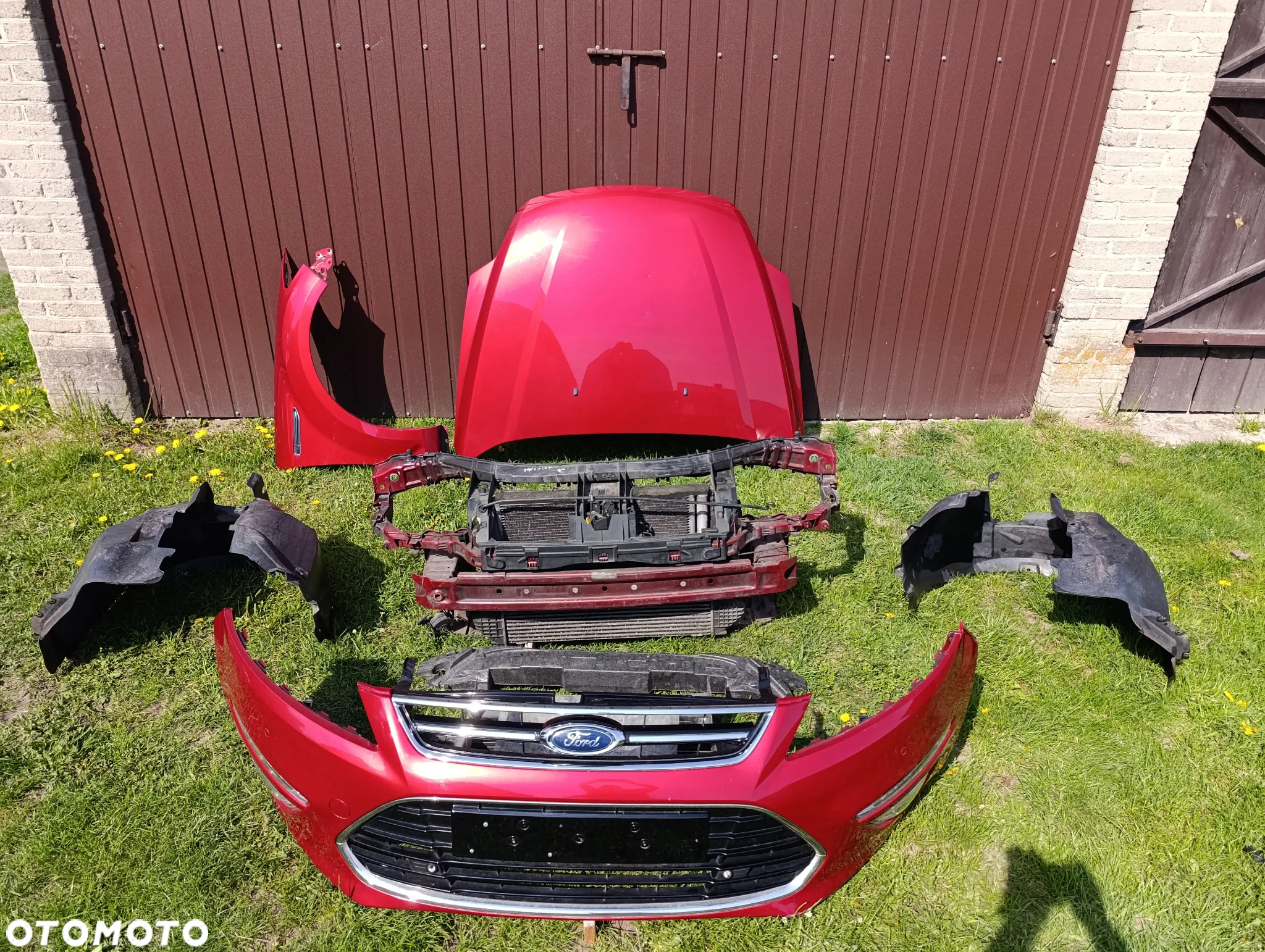 MASKA ZDERZAK PAS PRZÓD MONDEO MK4 LIFT 1C - 17