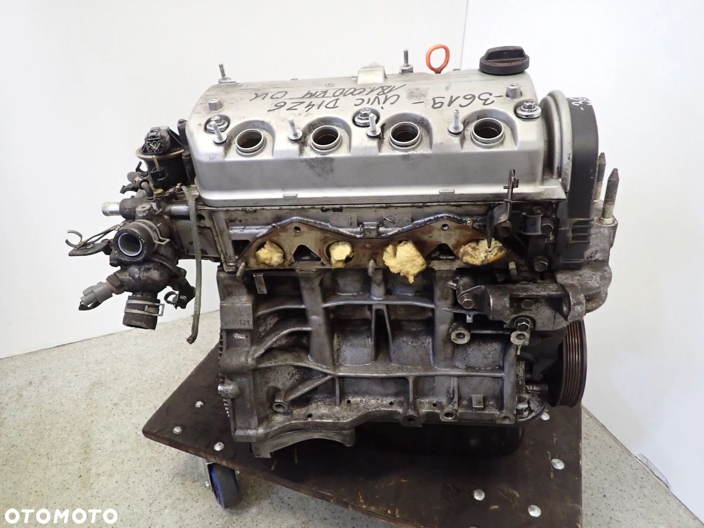HONDA CIVIC VII 7 GEN 01-05 1.4 BENZYNA D14Z6 SILNIK MOTOR - 9