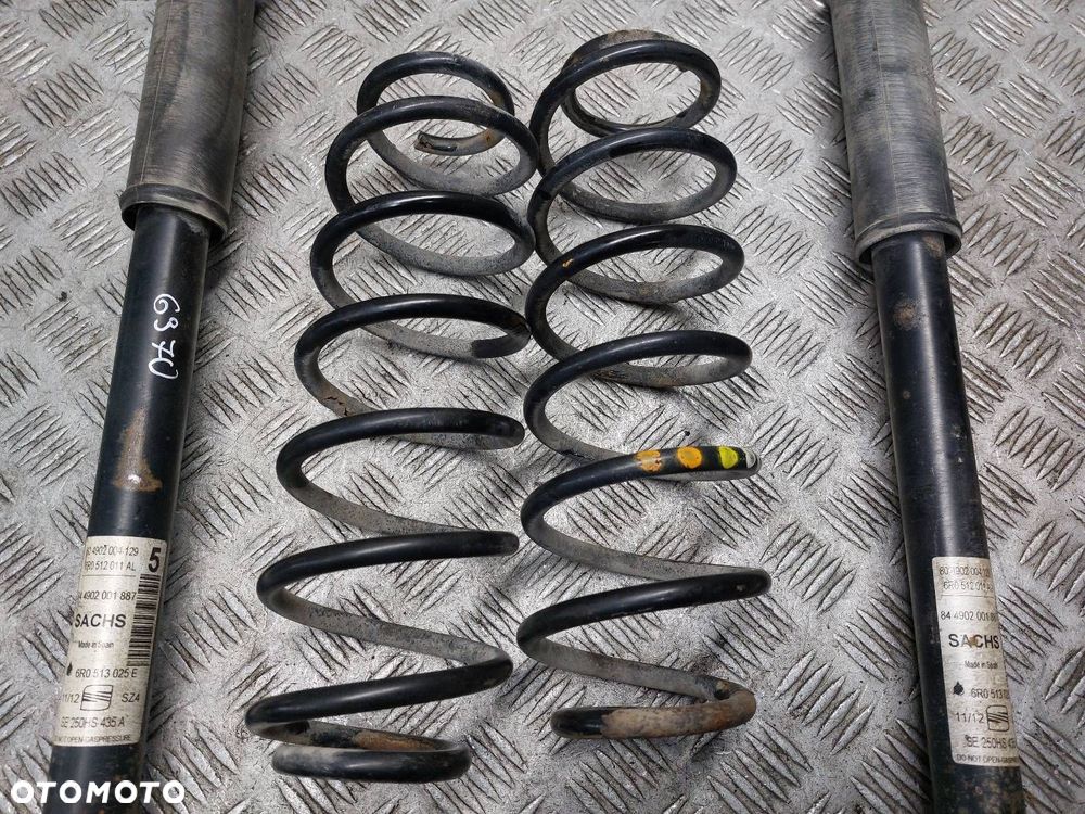 AMORTYZATORY + SPRĘŻYNY TYŁ KOMPLET SEAT IBIZA IV 6R0513025E - 3