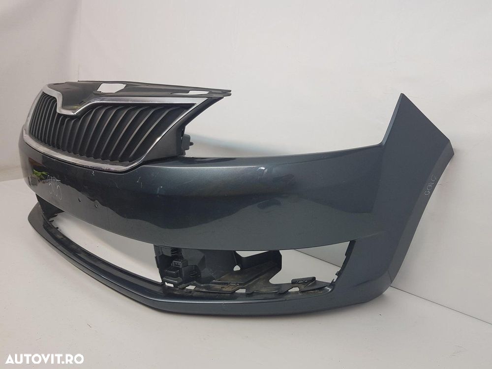 Bara fata cu grila radiator Skoda Rapid dupa 2012 - 4