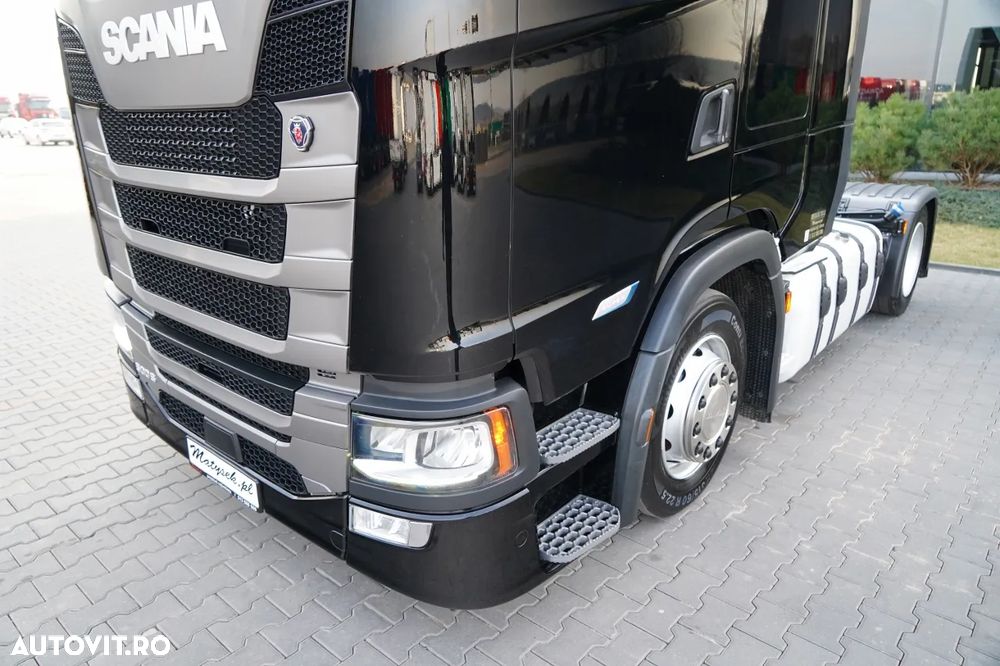Scania S 500 / RETARDER / PLATĂ JOSĂ / MEGA / REZERVORE DE COMBUSTIBIL 1.400 L / I-PARK COOL / DUPĂ CONTRACT DE SERVICE GOLD / - 12