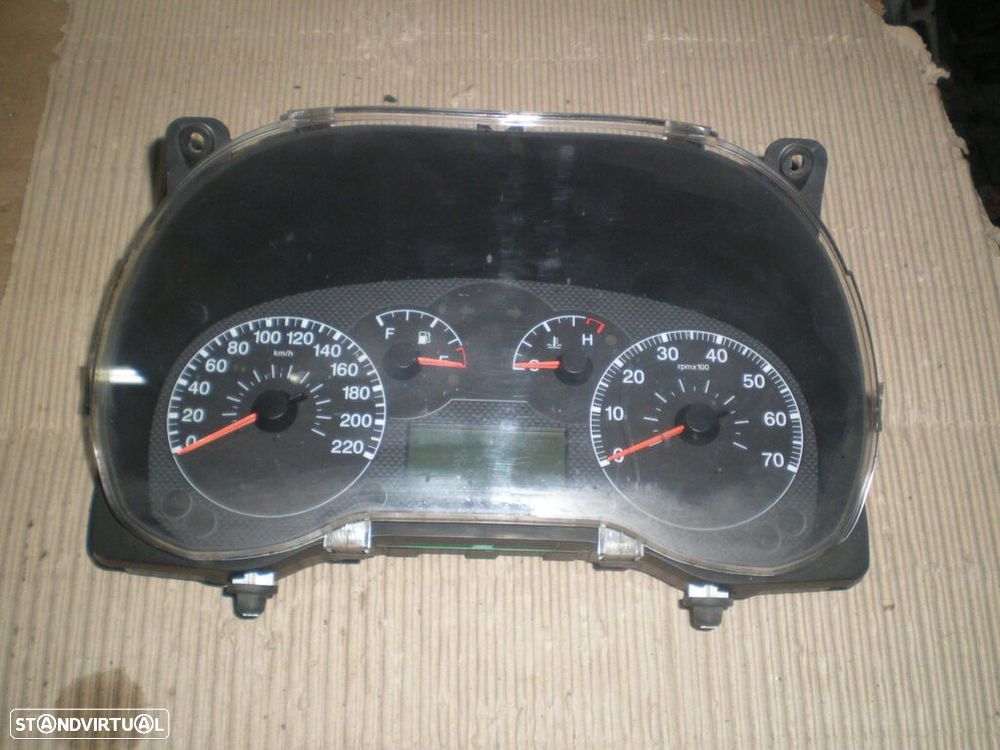 Quadrante 51716455 FIAT GRANDE PUNTO 2006 13 MJET KMH DIGITAL FIAT GRANDE PUNTO 3 2008 1.3JTD 75CV 5P CINZA ESCURO - 1