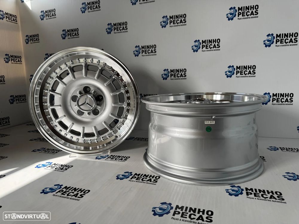 Jantes Mercedes em 17 (5x112) Silver - 5