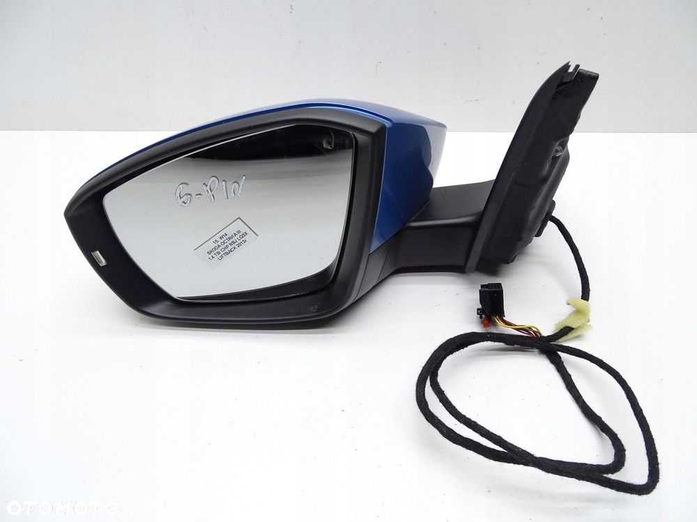 LUSTERKO LEWE LEWY PRZÓD PRZEDNIE SKODA OCTAVIA III LQ5X 6 PIN - 1