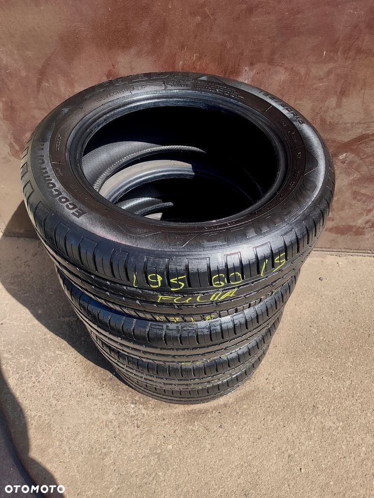 195/60R15 88H Opony Letnie Lato FULDA EcoControl HP 7mm Legnica ALU-RAD jak 185/65 - 7