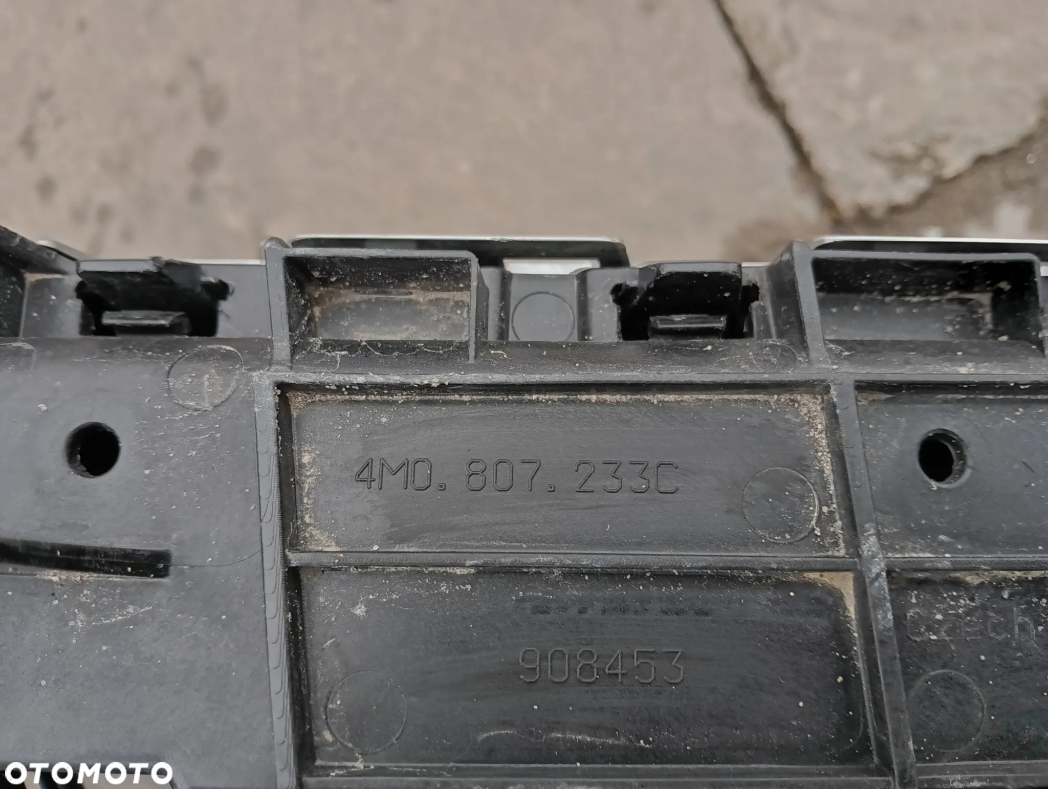 audi q7 q 7 s-line 4m0 atrapa grill przod przedni pdc 4m0807233c - 9