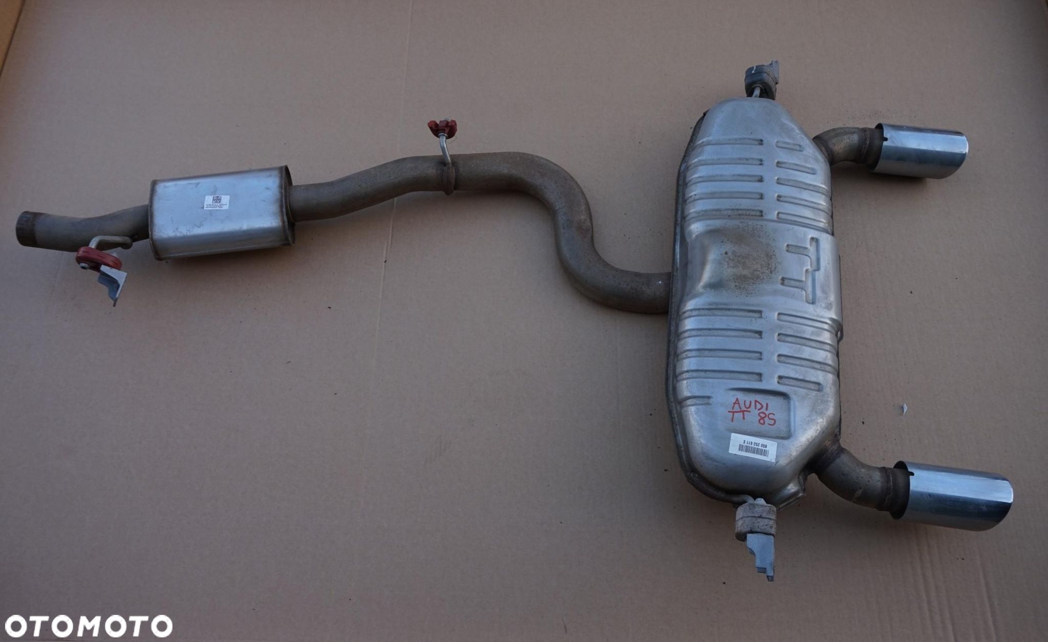 WYDECH TŁUMIK AUDI TT 8S 8S0253181H 2.0TFSI - 1