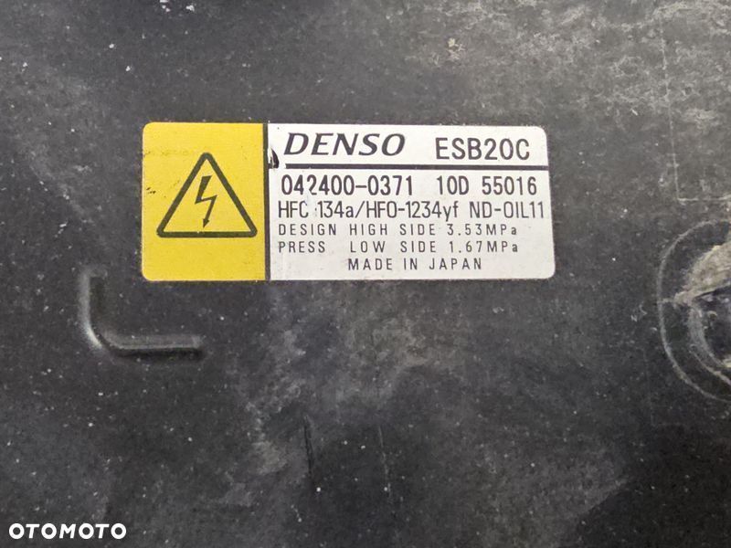 toyota c-hr 1.8 b hybryda sprężarka kompresor klimatyzacji 042400-0371 - 11