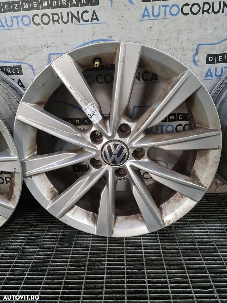 Jante aliaj Volkswagen Tiguan 5N Facelift 2011 - 2015 (1340) R17 Et43 - 3