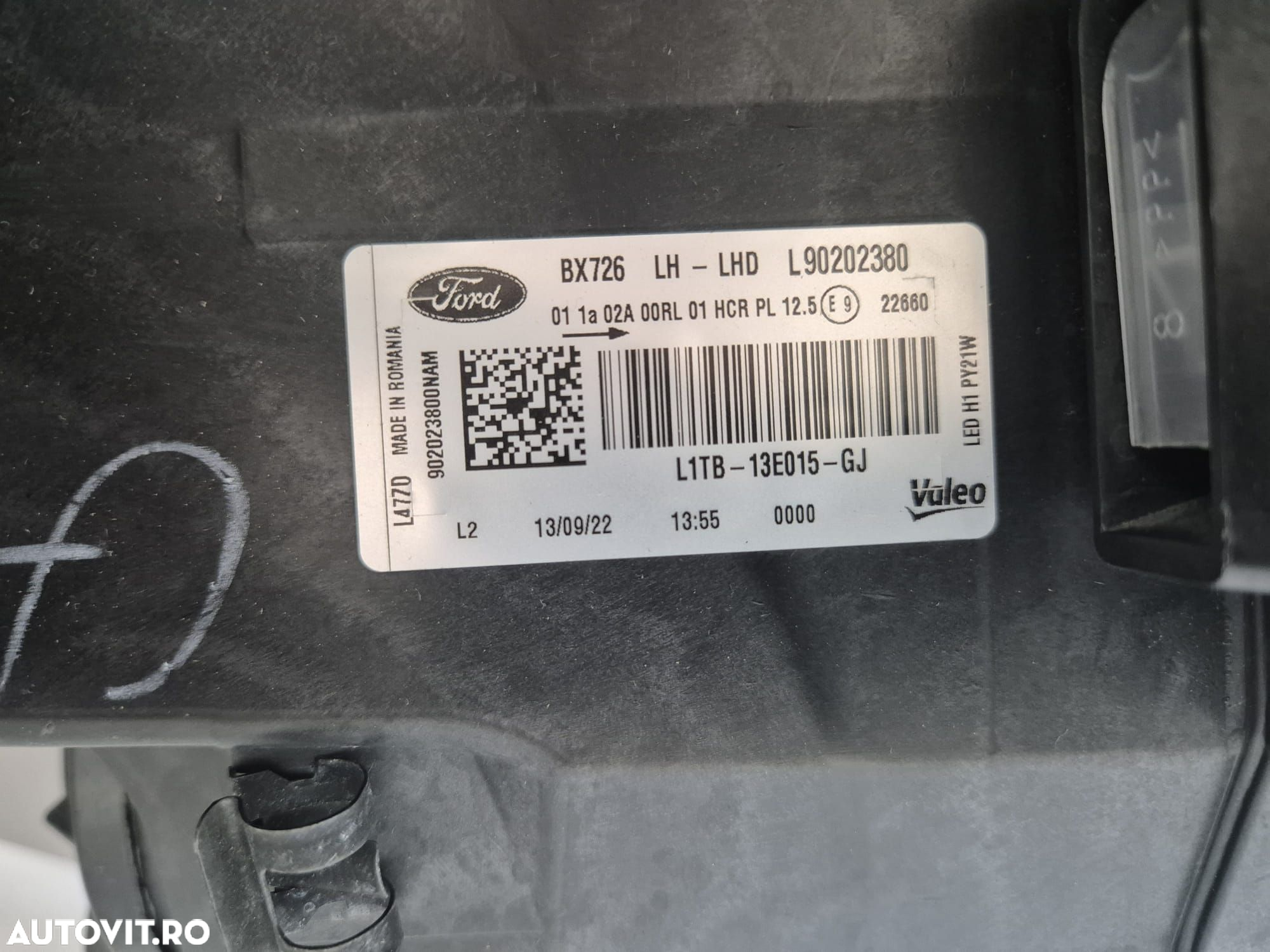 Far dreapta LED HALOGEN Ford Puma An 2019 2020 2021 2022 - 4