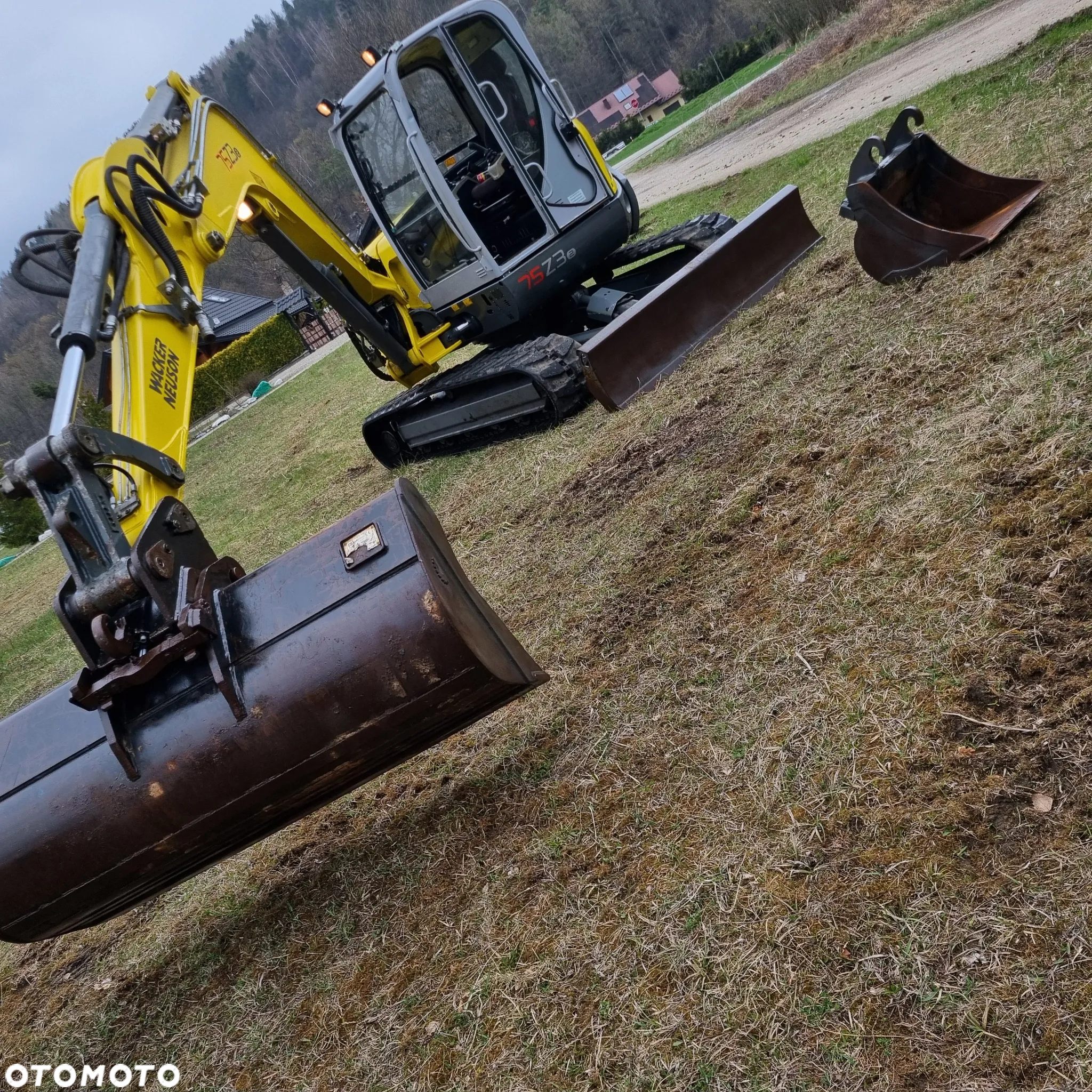 Wacker Neuson 8 ton Koparka Gąsienicowa 75Z3- komplet łyżek!- 2015r IMPORT NORWEGIA Klima jak Nowa - 22