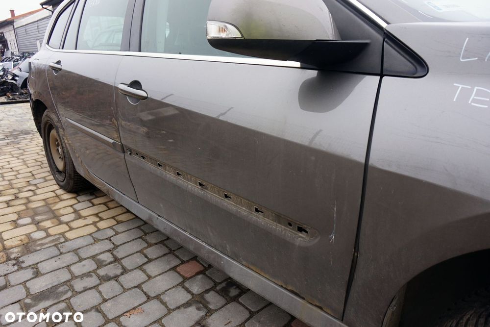 DRZWI PRZEDNIE PRAWE LAGUNA III PH1 KOMBI TEKND  SZARY RENAULT 2007-2012 - 4