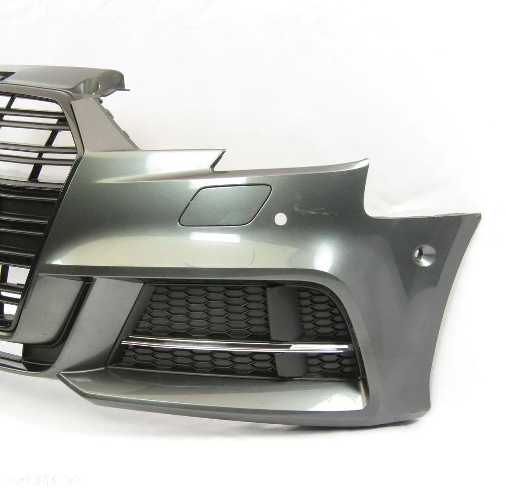 Zderzak przedni Audi A3 16 - 20 S Line Hatchback Sprysk./ Pdc-6  LZ7S - 13