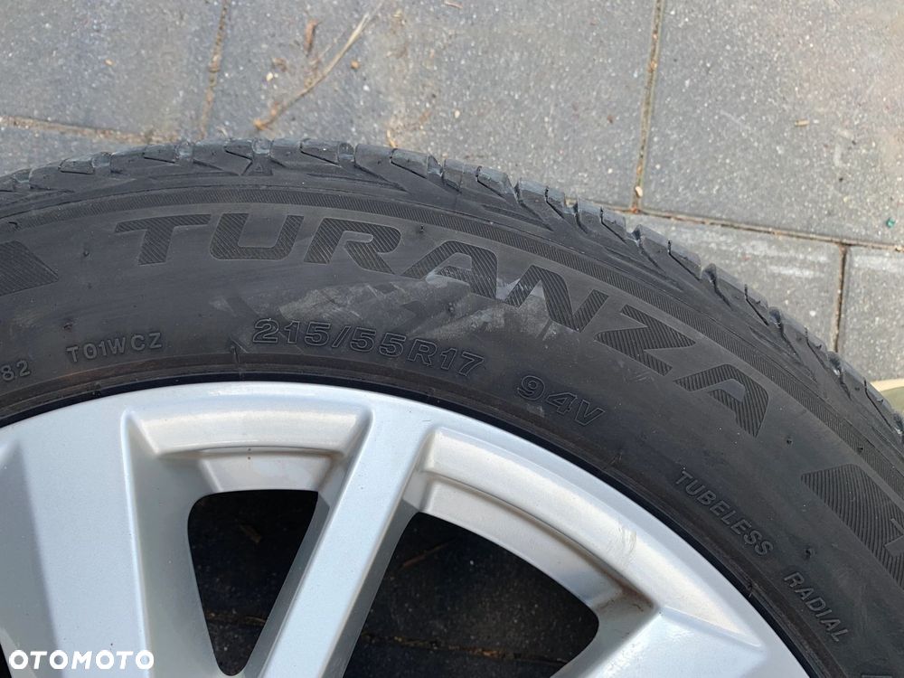 KOŁA FELGI OPONY 17 LATO BRIDGESTONE TURANZA AUDI Q2 81A 215/55/17 JAK NOWE 81A601025C - 9